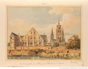 Abbaye ND de Soissons par Tavernier de Jonquières