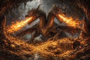 Le dragon a deux têtes et le trésor