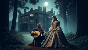 Le ménestrel et la jeune femme