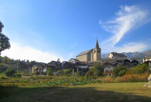 Lens et son église