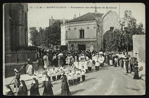 Procession des reliques de Saint Cloud